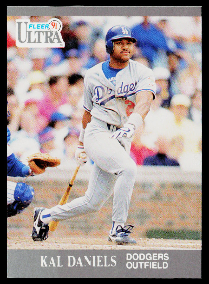 Kal Daniels 1991 Ultra #160 Los Angeles Dodgers