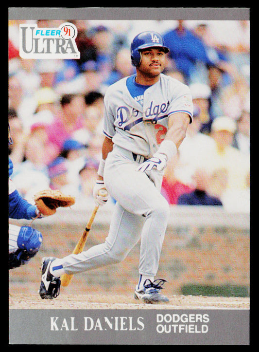 Kal Daniels 1991 Ultra #160 Los Angeles Dodgers