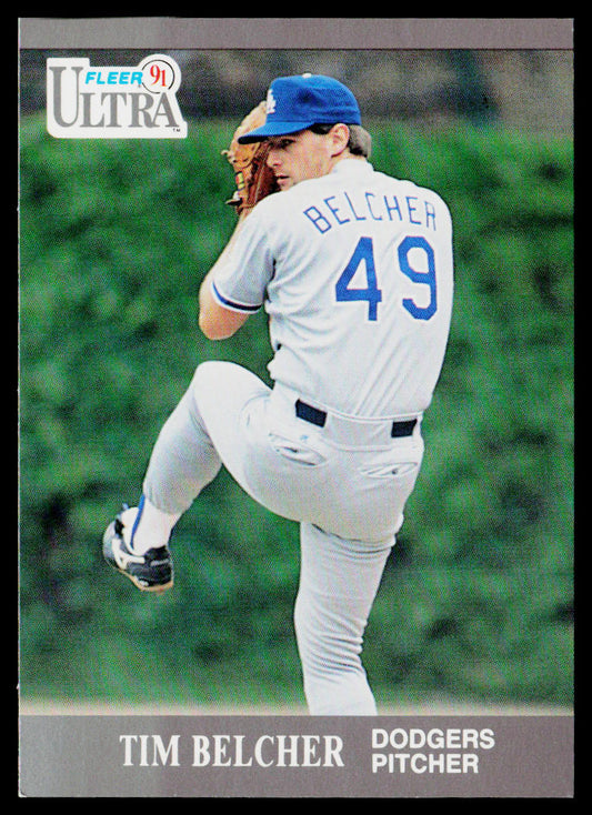 Tim Belcher 1991 Ultra #159 Los Angeles Dodgers