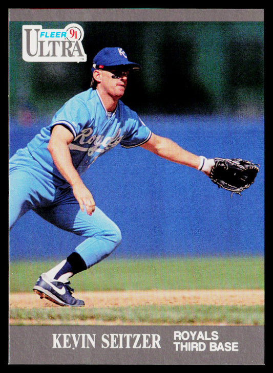 Kevin Seitzer 1991 Ultra #155 Kansas City Royals