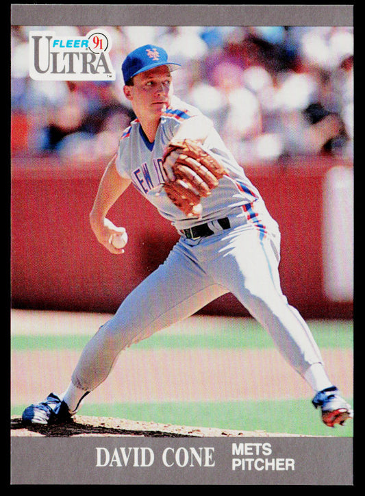 David Cone 1991 Ultra #213 New York Mets
