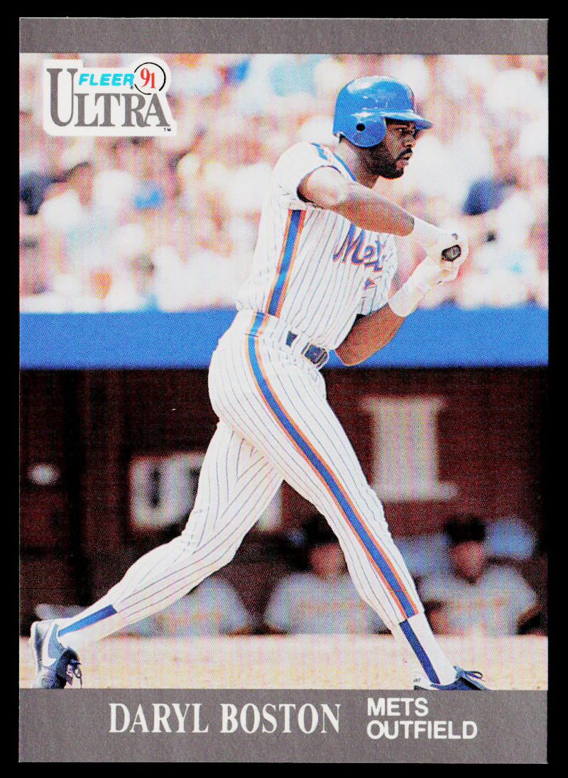 Daryl Boston 1991 Ultra #211 New York Mets