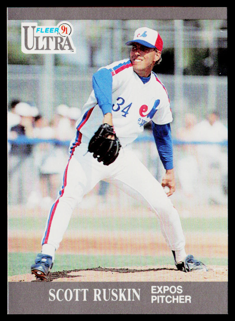 Scott Ruskin 1991 Ultra #209 Montreal Expos