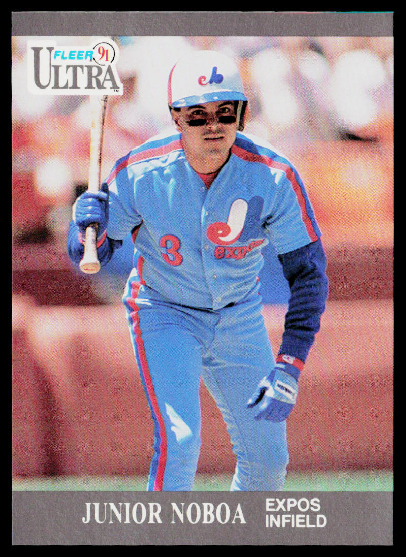 Junior Noboa 1991 Ultra #207 Montreal Expos