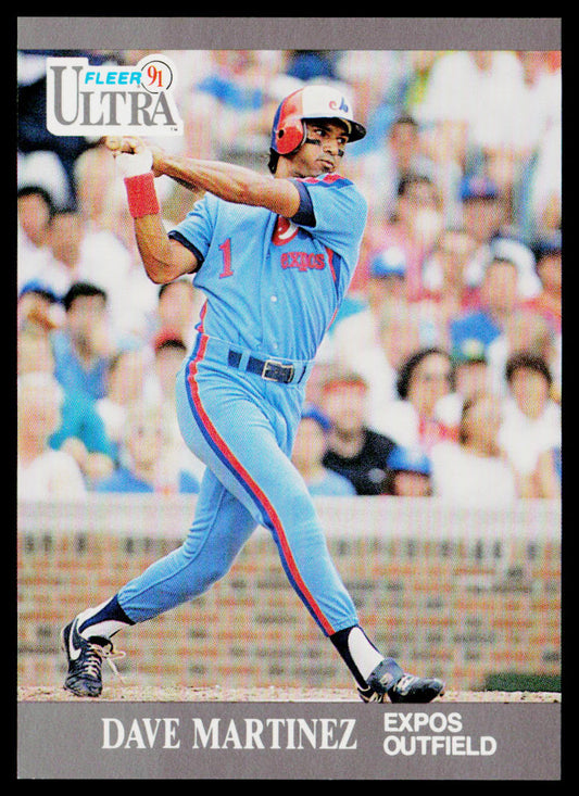 Dave Martinez 1991 Ultra #205 Montreal Expos