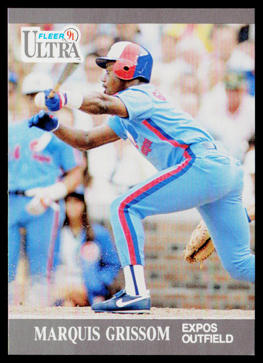 Marquis Grissom 1991 Ultra #204 Montreal Expos