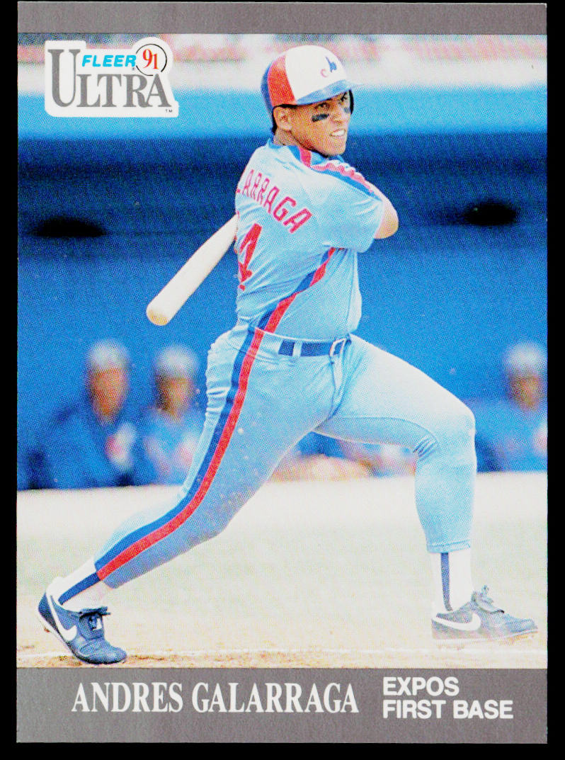 Andres Galarraga 1991 Ultra #203 Montreal Expos