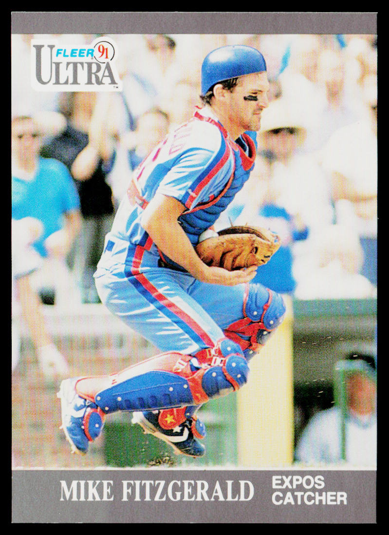 Mike Fitzgerald 1991 Ultra #201 Montreal Expos