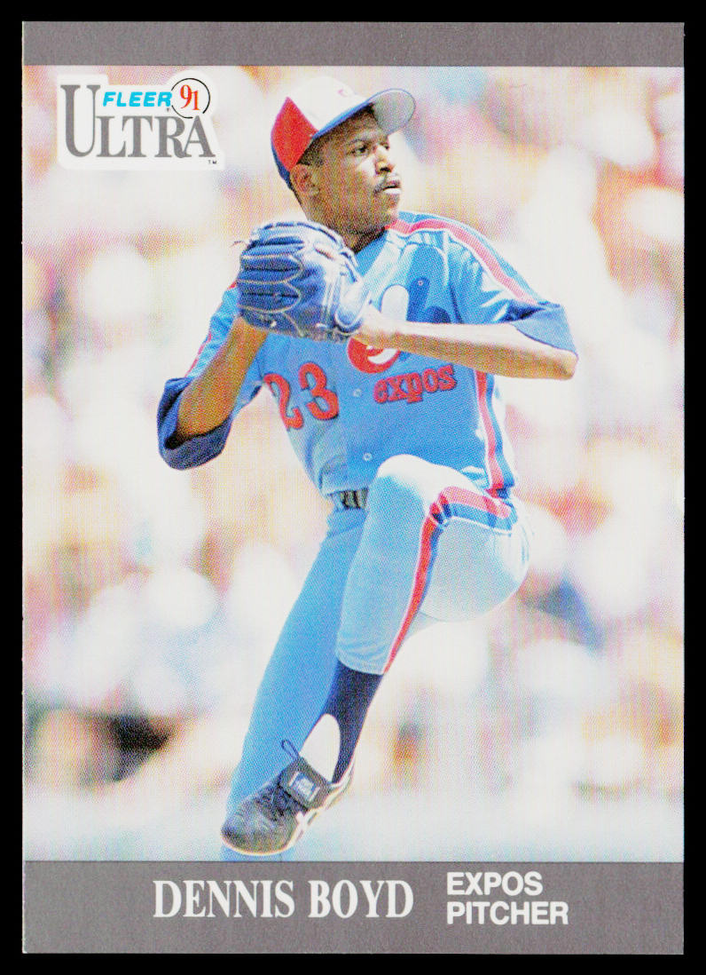Dennis Boyd 1991 Ultra #197 Montreal Expos
