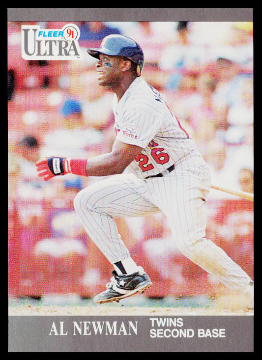 Al Newman 1991 Ultra #193 Minnesota Twins