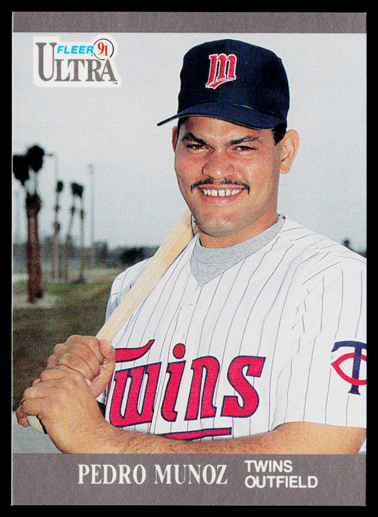 Pedro Munoz 1991 Ultra #192 RC Minnesota Twins