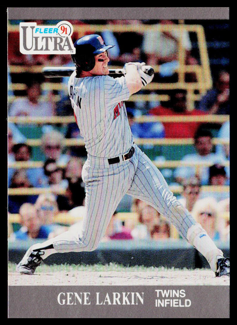 Gene Larkin 1991 Ultra #190 Minnesota Twins