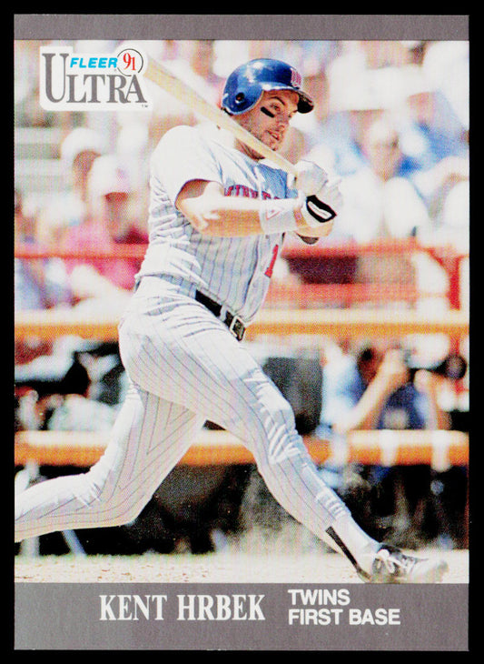 Kent Hrbek 1991 Ultra #189 Minnesota Twins