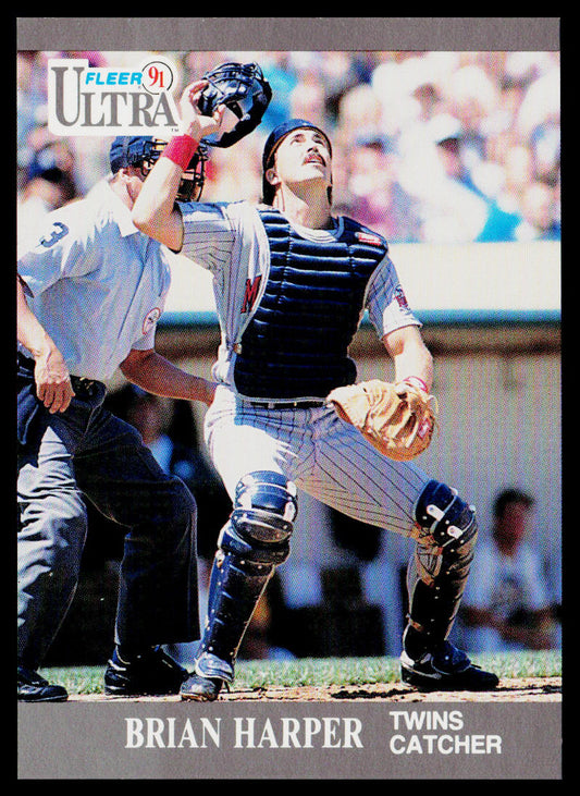 Brian Harper 1991 Ultra #188 Minnesota Twins
