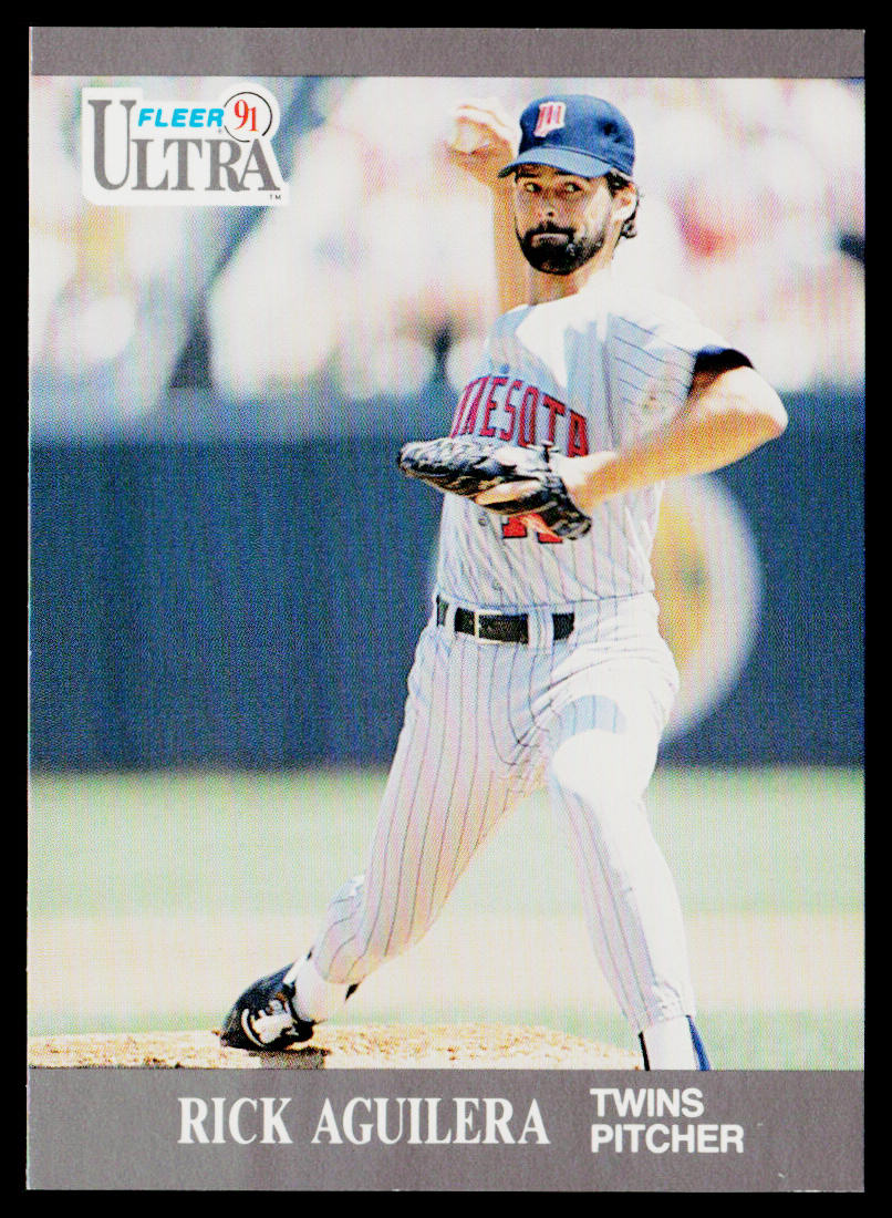 Rick Aguilera 1991 Ultra #185 Minnesota Twins