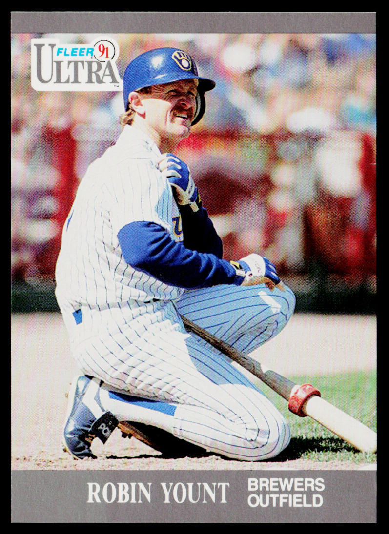 Robin Yount 1991 Ultra #184 Milwaukee Brewers