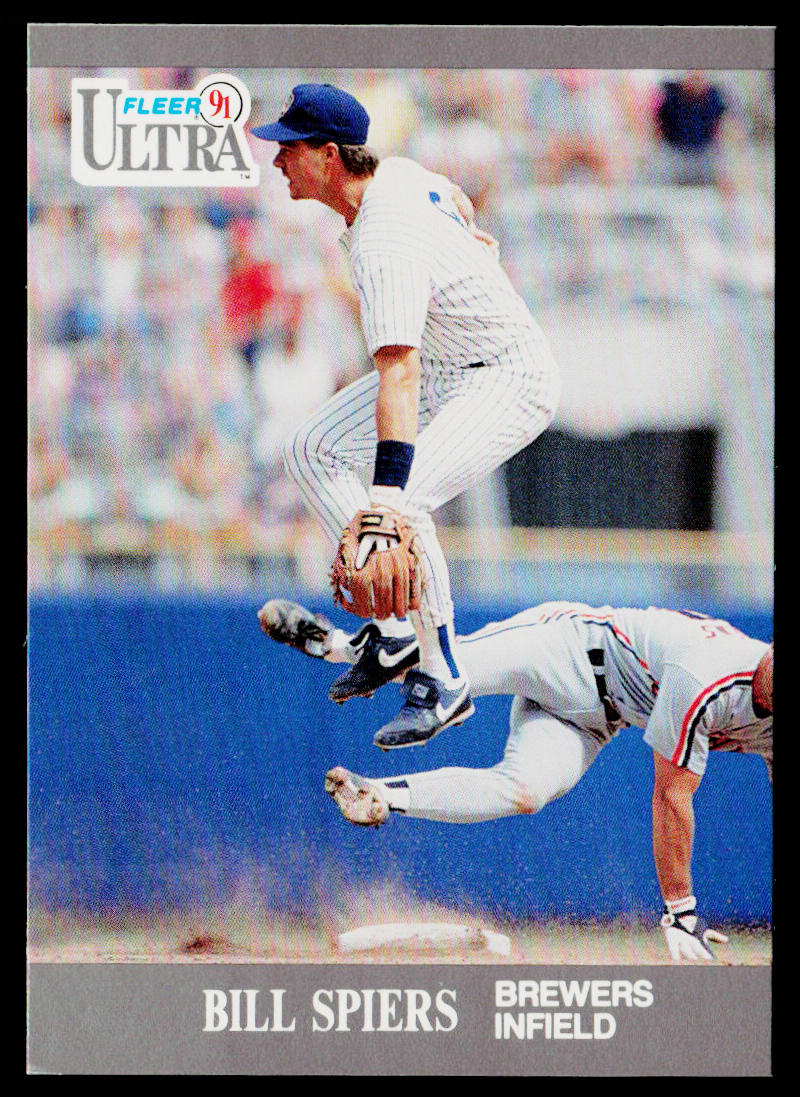 Bill Spiers 1991 Ultra #181 Milwaukee Brewers