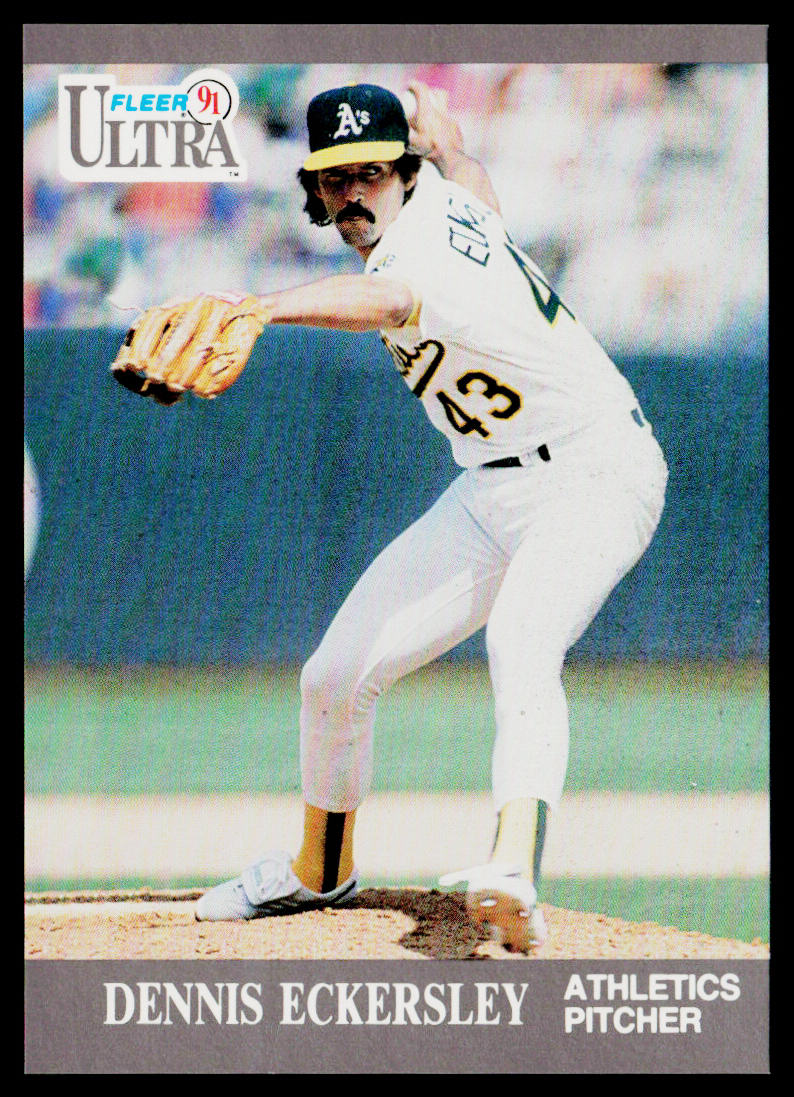 Dennis Eckersley 1991 Ultra #245 Oakland Athletics