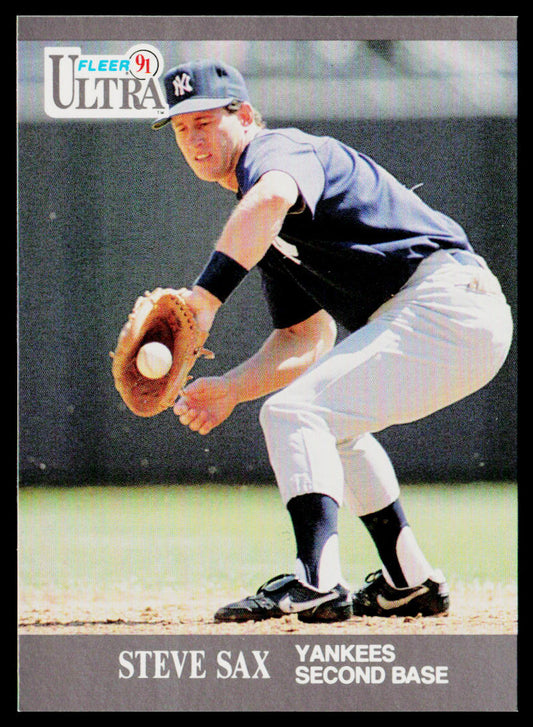 Steve Sax 1991 Ultra #242 New York Yankees
