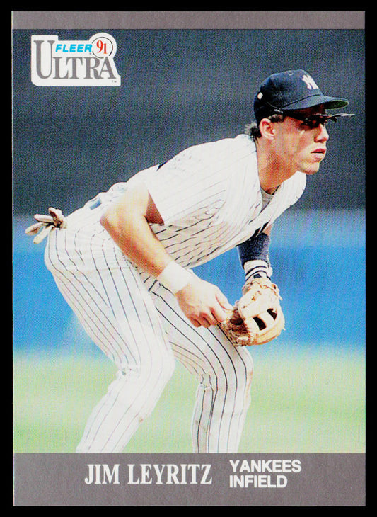 Jim Leyritz 1991 Ultra #237 New York Yankees