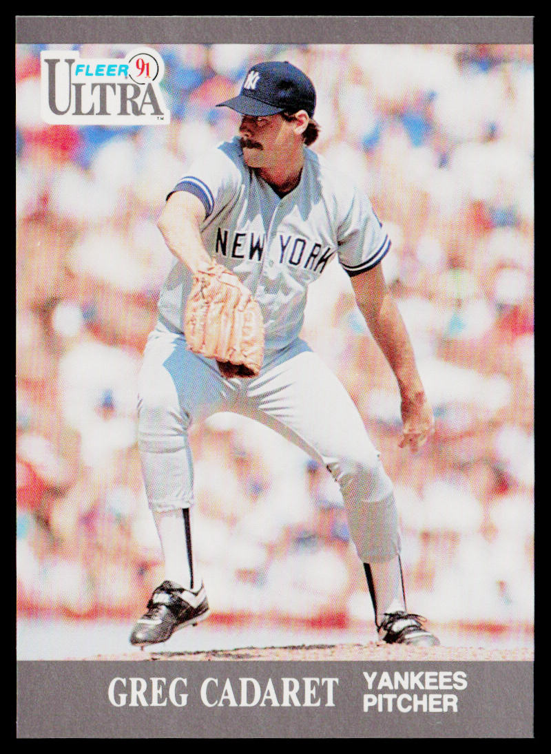 Greg Cadaret 1991 Ultra #229 New York Yankees