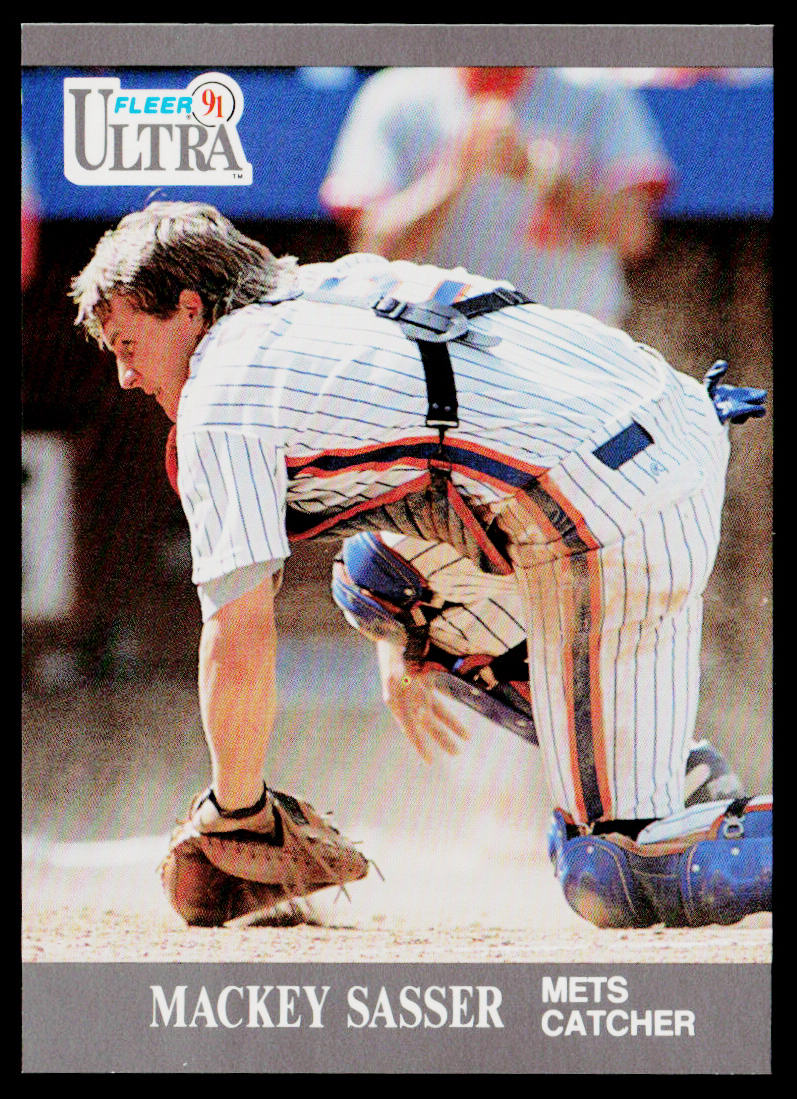 Mackey Sasser 1991 Ultra #226 New York Mets