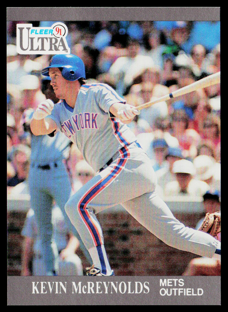 Kevin McReynolds 1991 Ultra #224 New York Mets