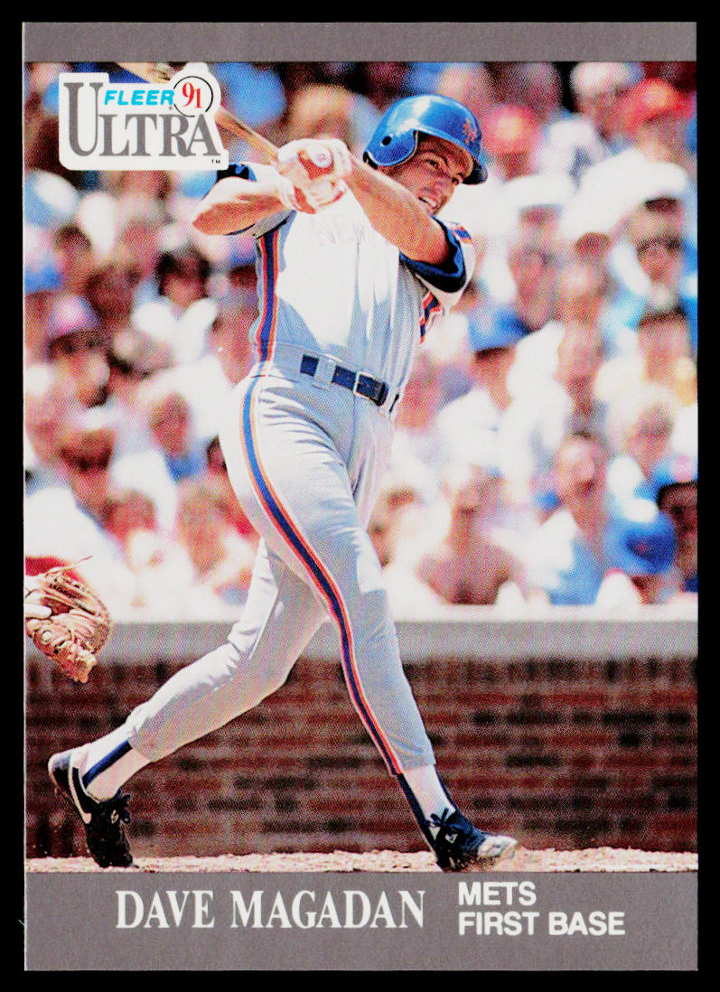 Dave Magadan 1991 Ultra #223 New York Mets