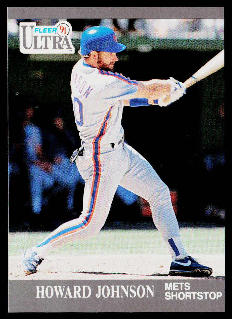 Howard Johnson 1991 Ultra #222 New York Mets
