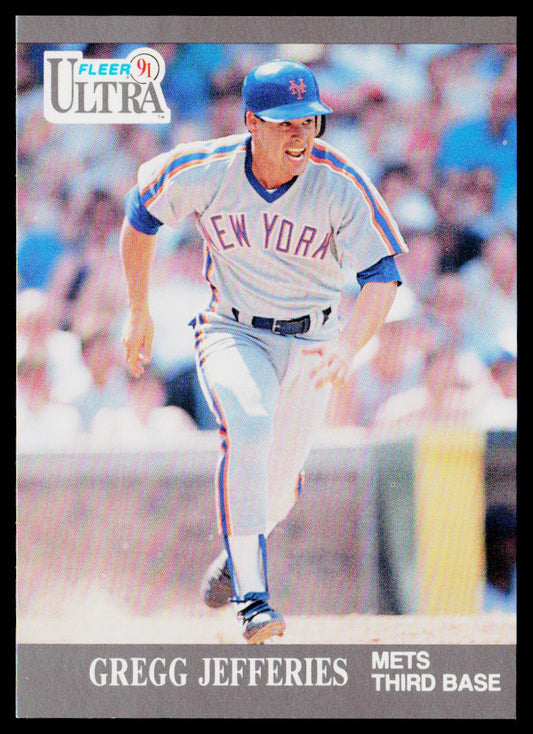Gregg Jefferies 1991 Ultra #221 New York Mets