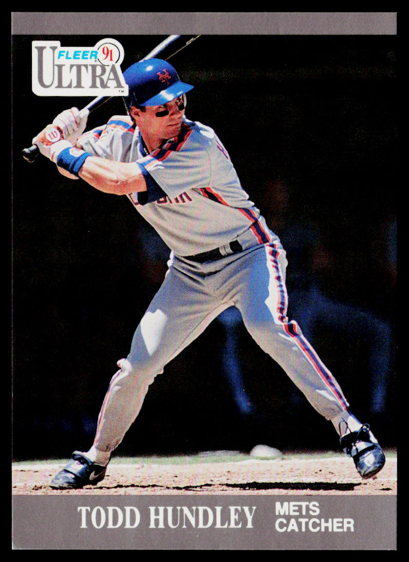 Todd Hundley 1991 Ultra #220 New York Mets