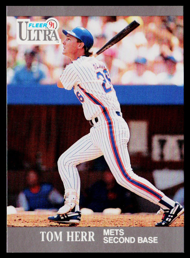 Tom Herr 1991 Ultra #219 New York Mets