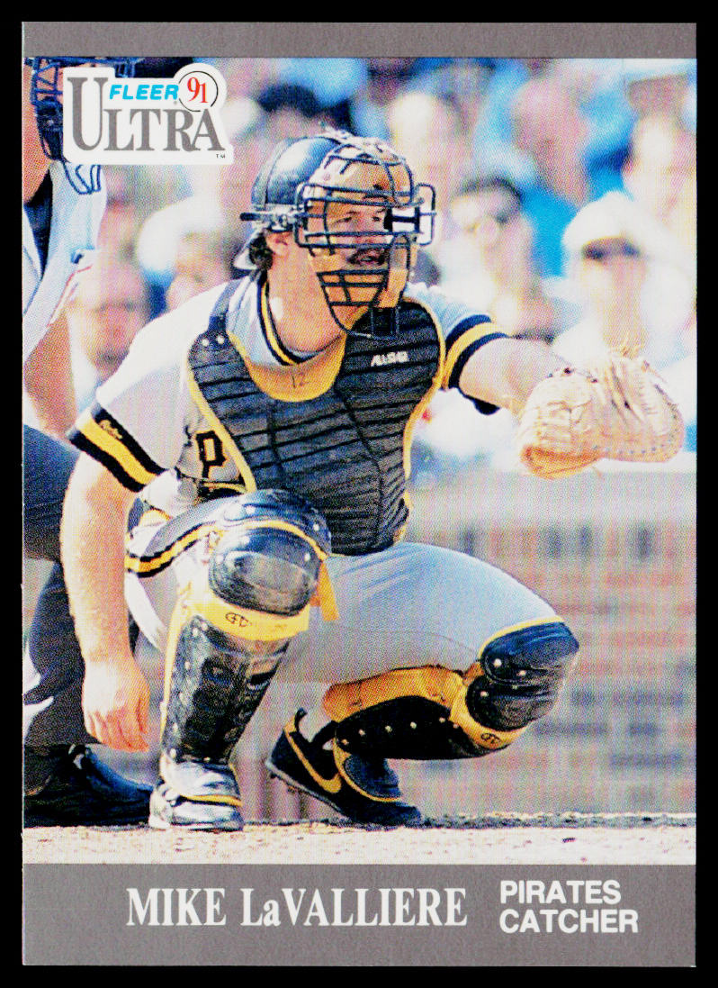 Mike LaValliere 1991 Ultra #282 Pittsburgh Pirates