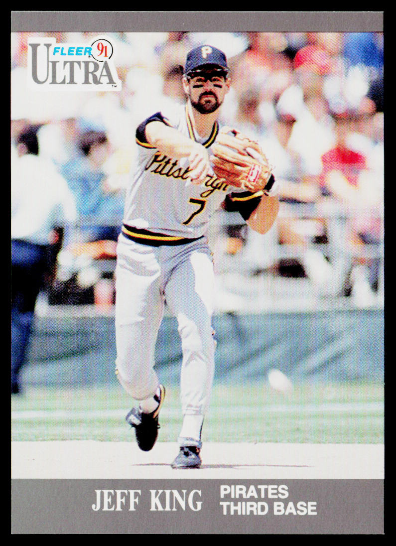 Jeff King 1991 Ultra #280 Pittsburgh Pirates