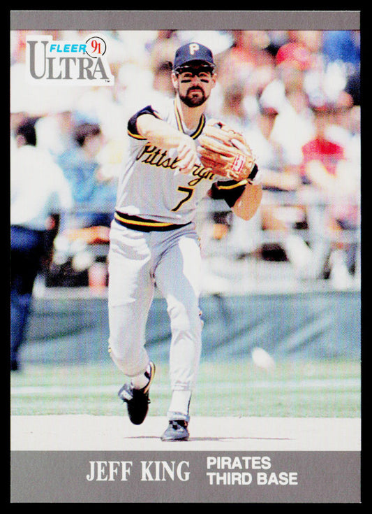 Jeff King 1991 Ultra #280 Pittsburgh Pirates