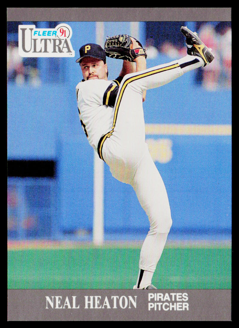 Neal Heaton 1991 Ultra #279 Pittsburgh Pirates