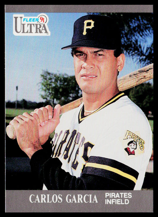 Carlos Garcia 1991 Ultra #278 RC Pittsburgh Pirates
