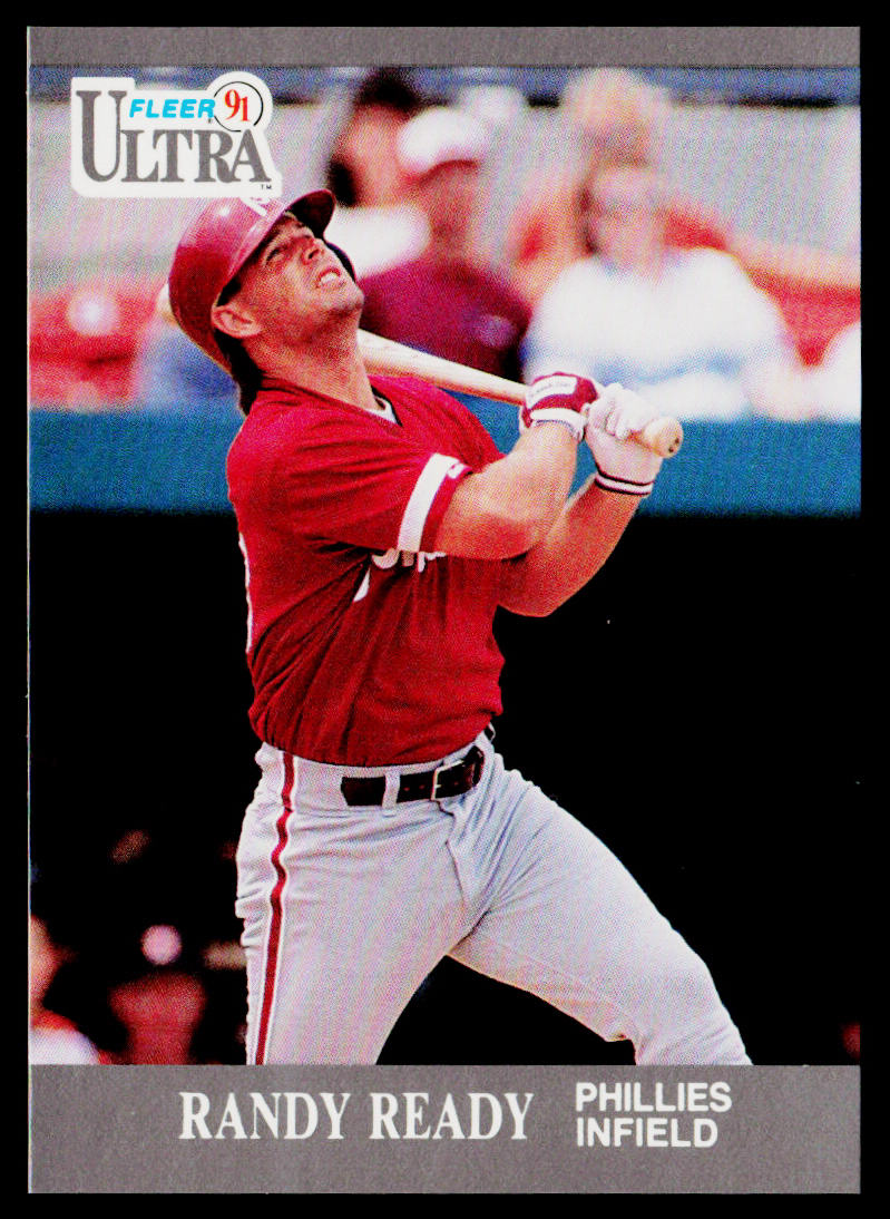 Randy Ready 1991 Ultra #271 Philadelphia Phillies