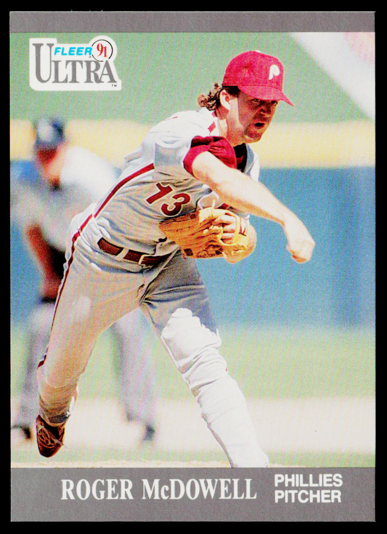 Roger McDowell 1991 Ultra #267 Philadelphia Phillies