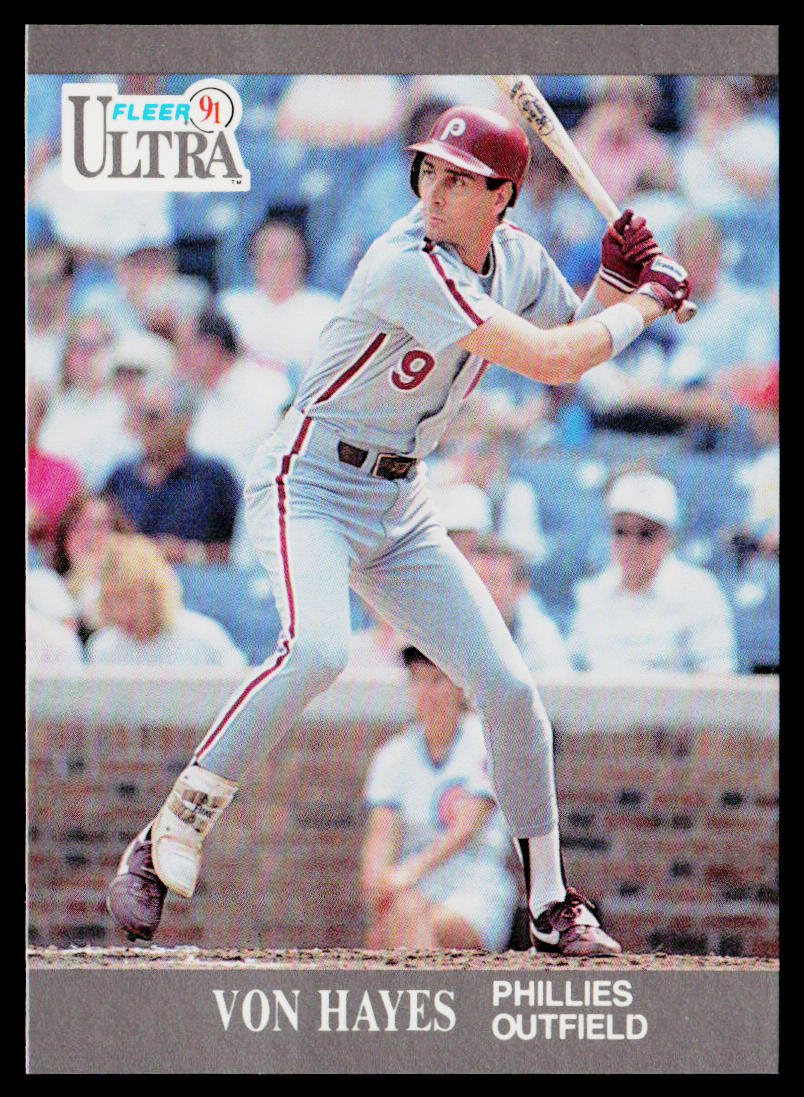 Von Hayes 1991 Ultra #264 Philadelphia Phillies