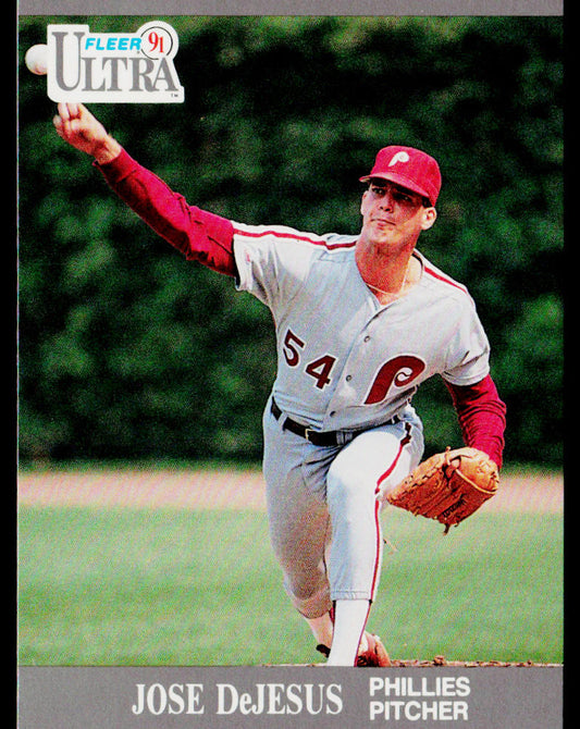 Jose DeJesus 1991 Ultra #261 Philadelphia Phillies