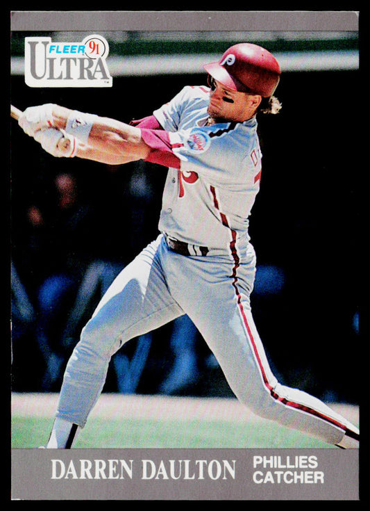 Darren Daulton 1991 Ultra #260 Philadelphia Phillies