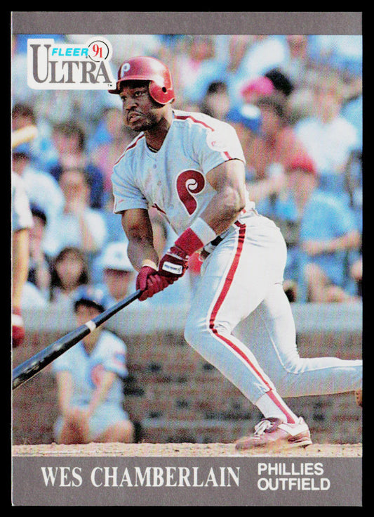 Wes Chamberlain 1991 Ultra #258 RC Philadelphia Phillies