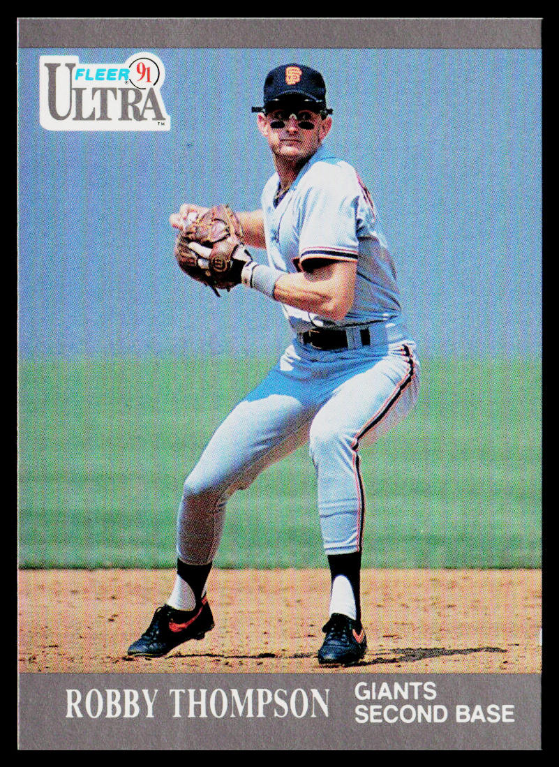 Robby Thompson 1991 Ultra #329 San Francisco Giants