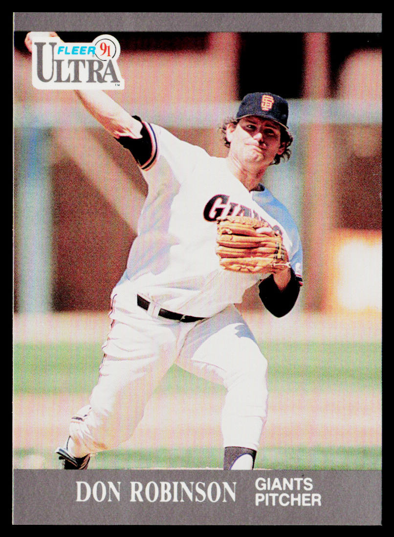 Don Robinson 1991 Ultra #327 San Francisco Giants