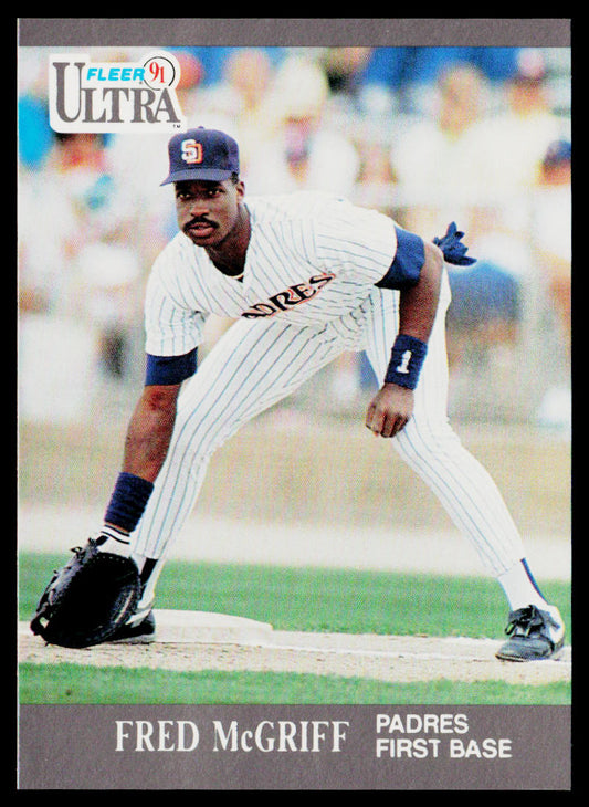 Fred McGriff 1991 Ultra #308 San Diego Padres