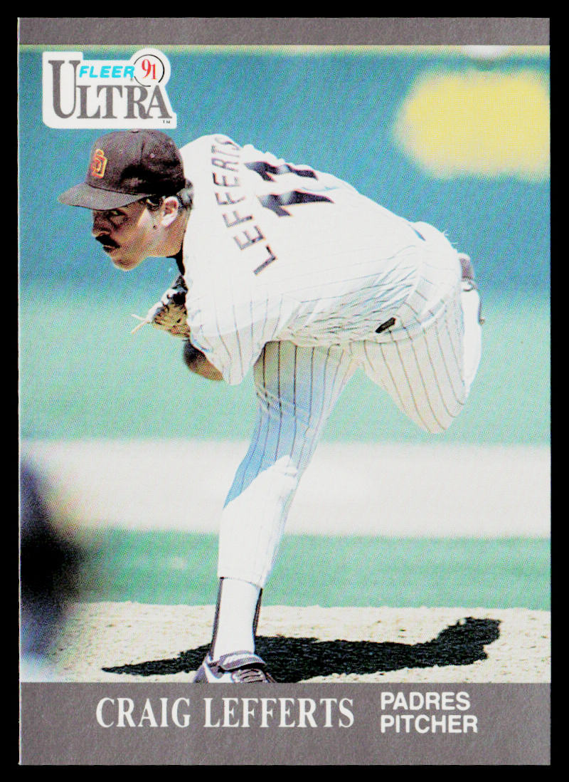 Craig Lefferts 1991 Ultra #307 San Diego Padres