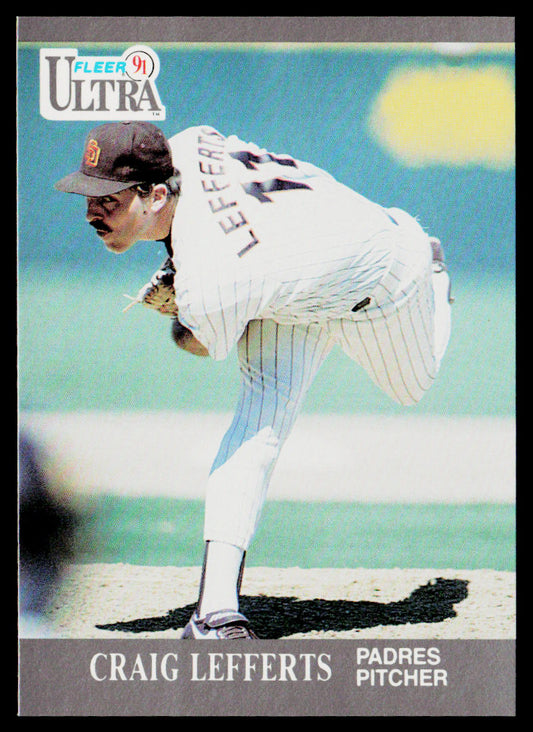 Craig Lefferts 1991 Ultra #307 San Diego Padres