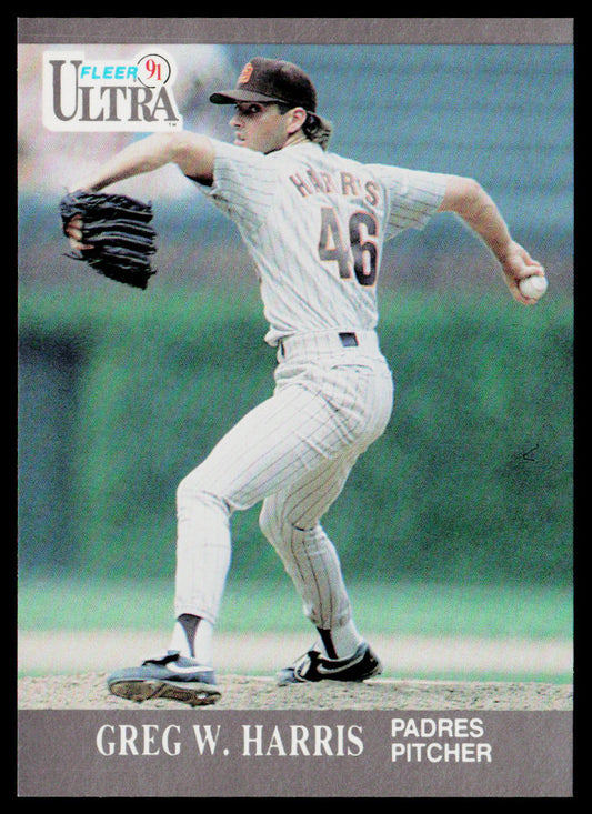 Greg W. Harris 1991 Ultra #304 San Diego Padres