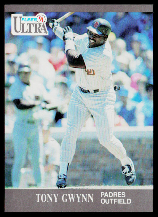 Tony Gwynn 1991 Ultra #303 San Diego Padres